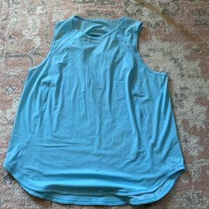 Size 14 Lululemon Sculpt Tank Top in Blue Chill